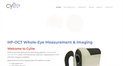 Desktop Screenshot of cyliteoptics.com